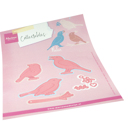 COL1583 Collectables - Birds by Marleen Birds by Marleen Collectables snijmallen