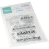 CS1195 Clearstamps - Echte Post - Marianne Design Echte Post clearstamps