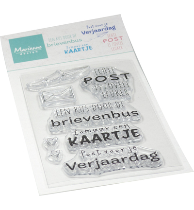Echte Post clearstamps