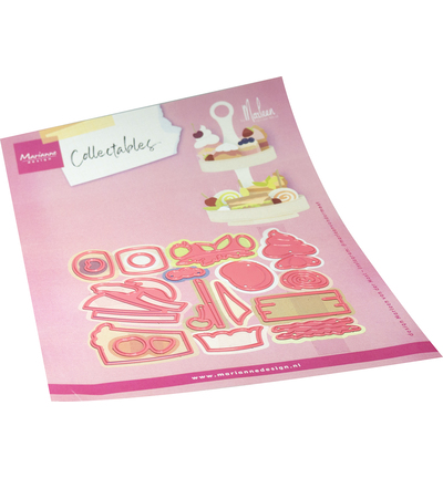 COL1588 Collectables – High Tea by Marleen Marianne Design snijmal - Collectables High Tea by Marleen