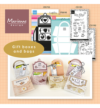 CR1733 Craftables – Little Gift Box vb1 Marianne Design - Craftables CR1733 - Little Gift Box