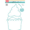 Craftstencil cupcake