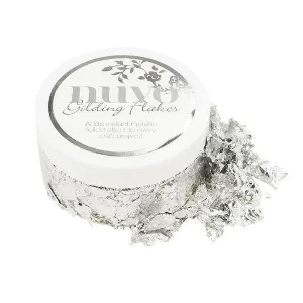 Nuvo Gilding Flakes - Silver Bullion