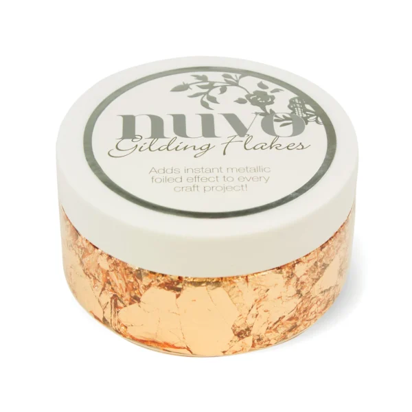 852N Nuvo Gilding flakes - sunkissed copper Nuvo Gilding flakes - sunkissed copper