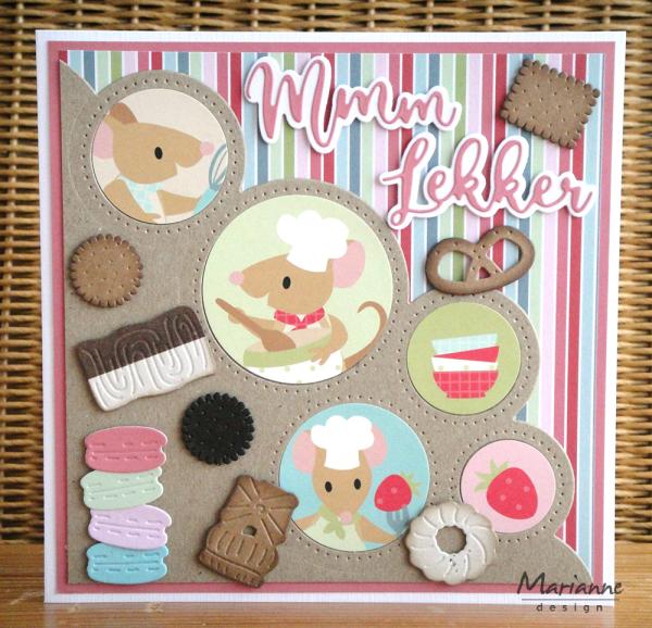 Marianne Design - Craftables CR1713 - Punch die XL - cookies