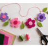 Viltlapjes roze 20x30cm – 5 stuks – Hobby&Crafting Fun