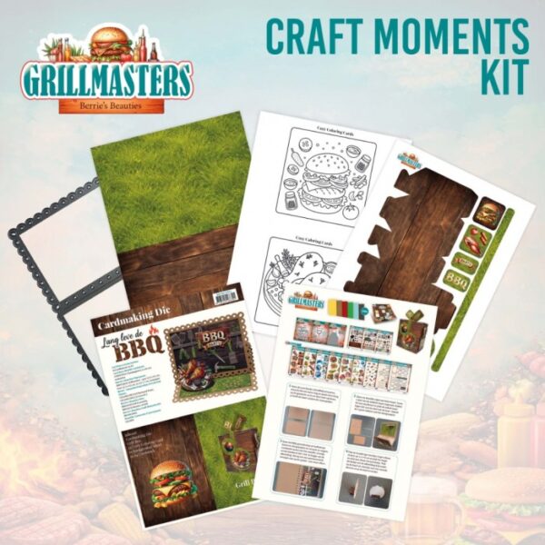 BBCMK10001 Berrie’s Beauties - Craft Moments Kit - Grillmasters Berrie’s Beauties - Craft Moments Kit - Grillmasters