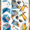 CD12468 3D Cutting Sheet - Berries Beauties - Grillmasters - BBQ & Brews 3D Cutting Sheet - Berries Beauties - Grillmasters - BBQ & Brews