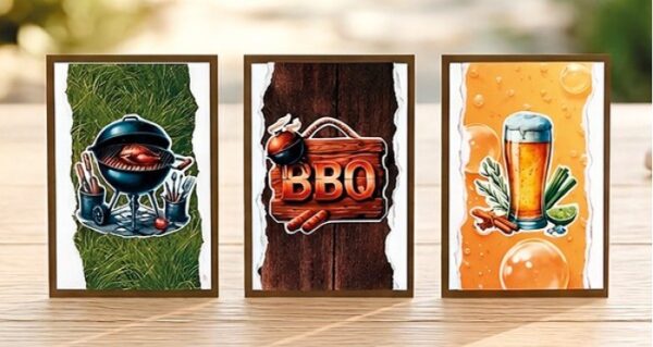 Paperpack - Berries Beauties - Grillmasters 20 x 20 cm vb Paperpack - Berries Beauties - Grillmasters 20,3 x 20,3 cm