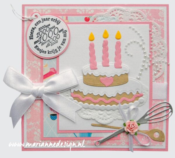 COL1322 Collectables snijmal cake vb