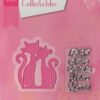COL1344 Collectalbes snijmal en stempels French Cats