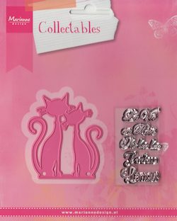 COL1344 Collectalbes snijmal en stempels French Cats COL1344 Collectalbes snijmal en stempels French Cats