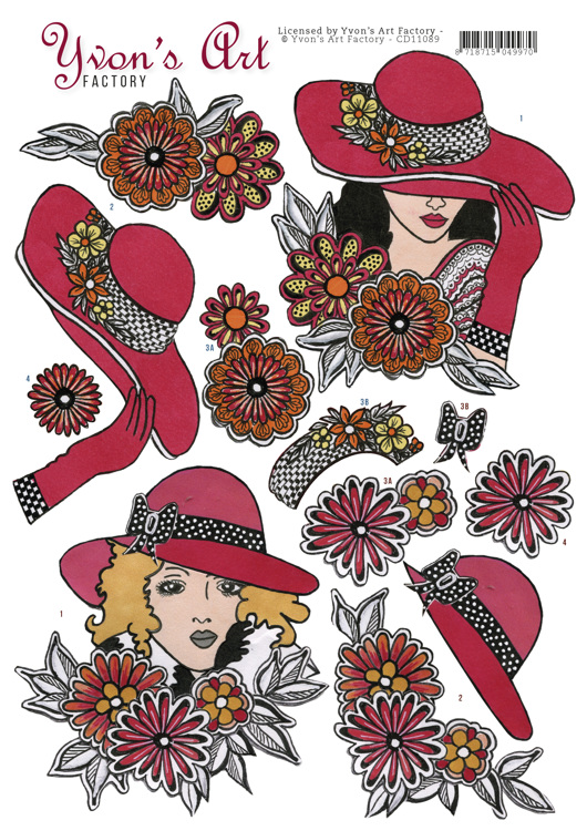 Yvon's Art Factory knipvel- Fashion
