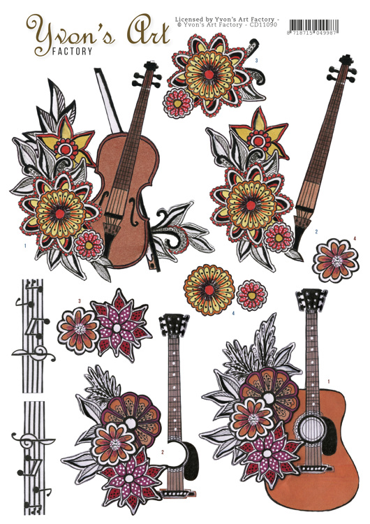 CD11090 Yvon's Art Factory - Music