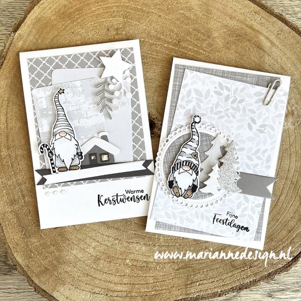 Marianne Design - Clearstamps and Dies CS1107 - Gnome & Cane