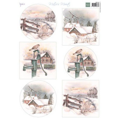 MB0182 knipvel Mattie's Mooiste Dutch Winter MB0182 knipvel Mattie's Mooiste Dutch Winter
