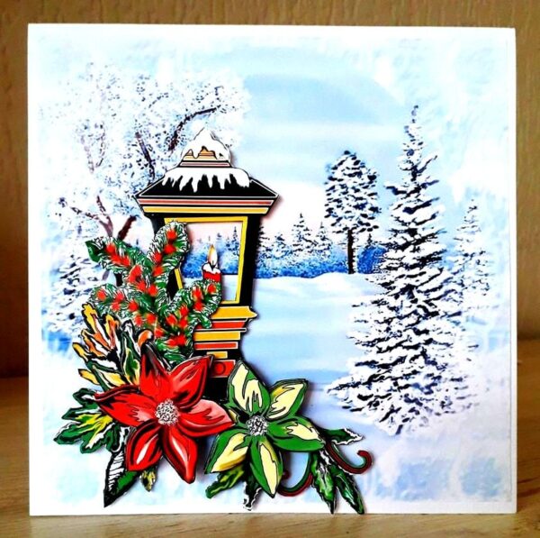vb yvon 3 Yvon’s Art Factory – Knipvel CD11551 - Poinsettia